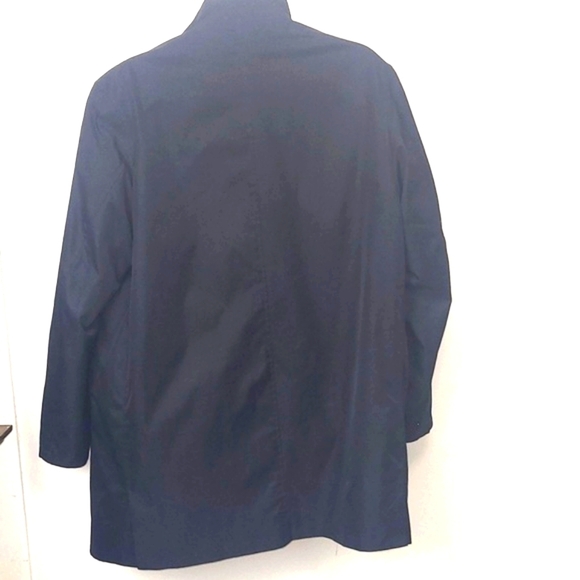 Chore Coat Outerwear Black Jacket Full Zip Quilted Lining Zip Ranch - Picture 2 of 9